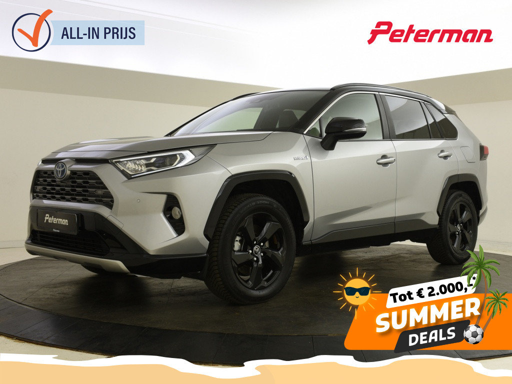 Toyota RAV4 2.5 Hybrid AWD Style | Elektr. a. klep | PDC | Halfleer |