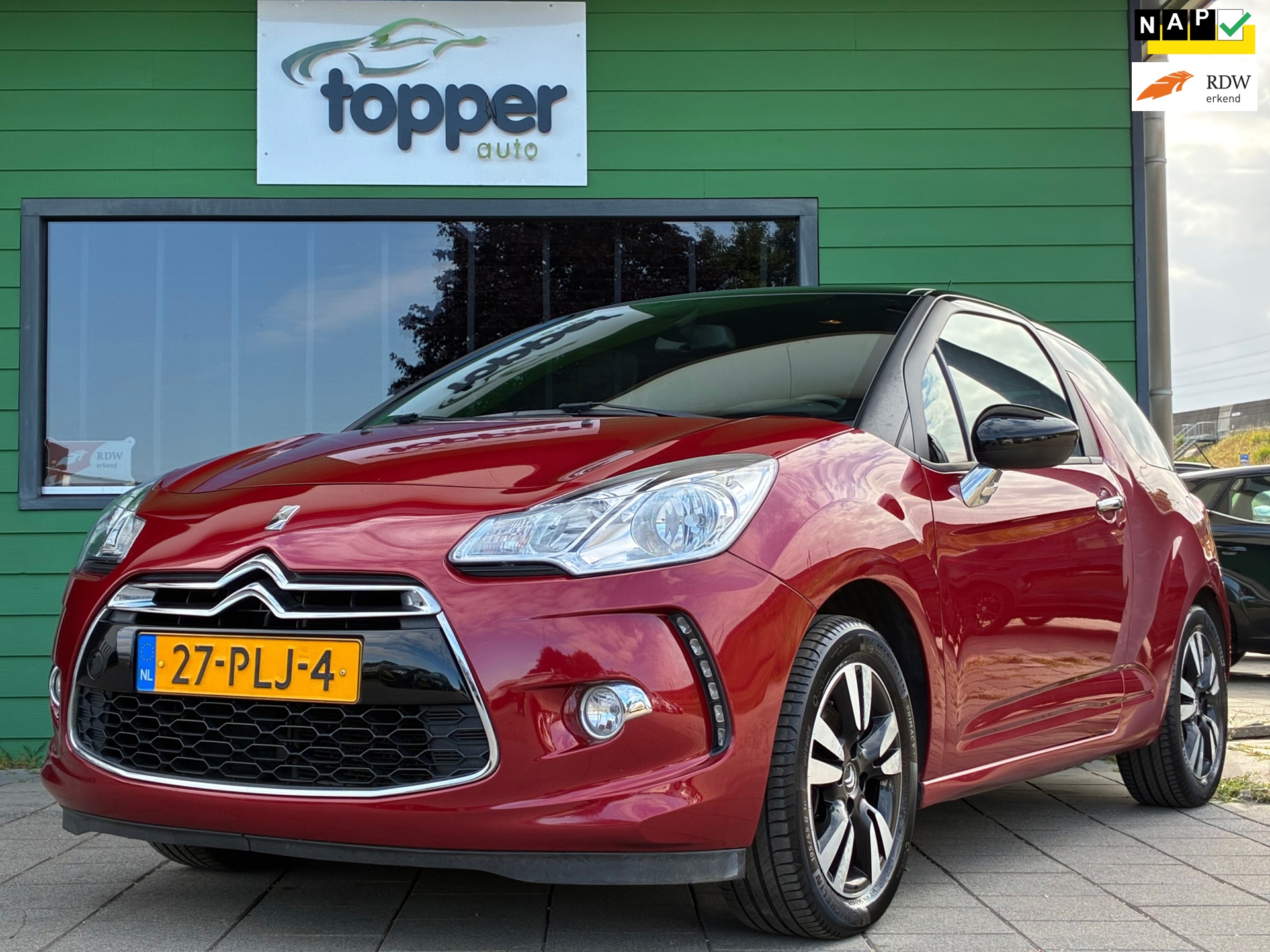 Citroën DS3 1.6 So Chic|1e Eigenaar|CruiseControl|Climatronic|Trekhaak|