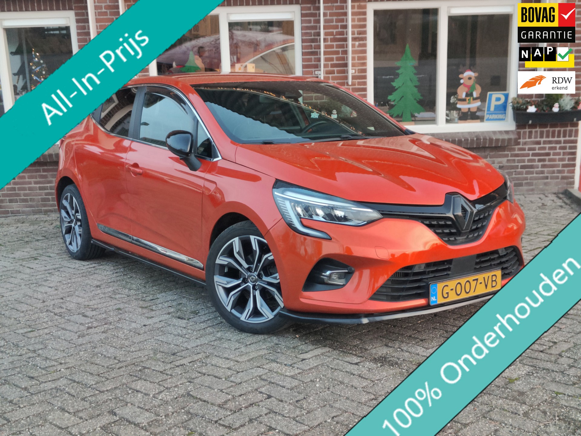 Renault Clio 1.0 TCe Intens NIEUW MODEL Carplay Cruise Clima Navi LMV - RIJKLAAR -