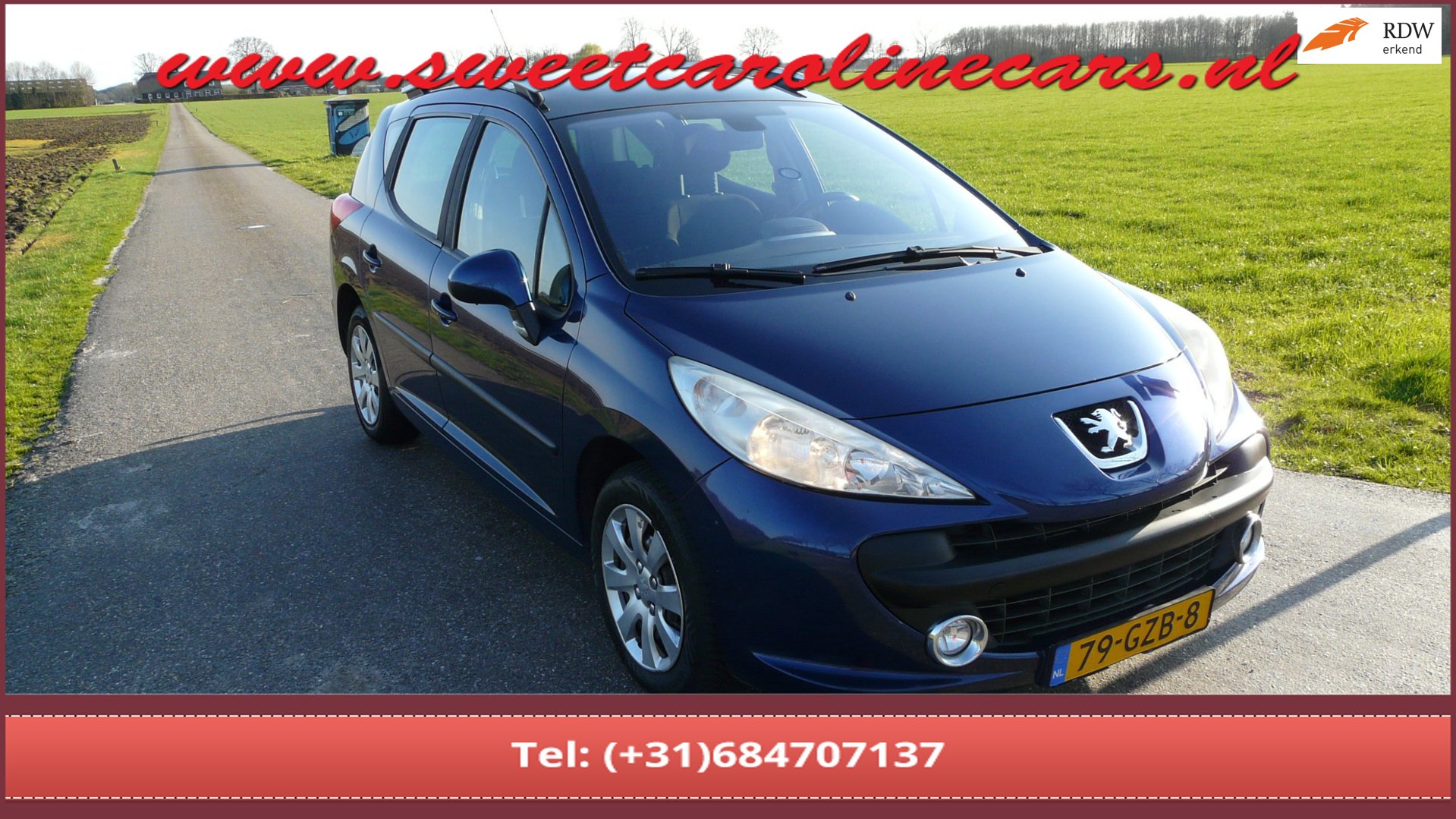 Peugeot 207 SW 1.4 VTi XS,Panoramadak,Clima,Elec.pakket,Trekhaak!