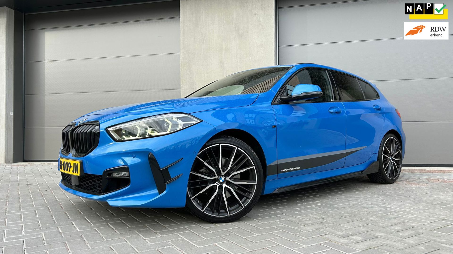 BMW 1-serie 118i High Exe M Sport, BTW Auto, LED, Sportstoelen