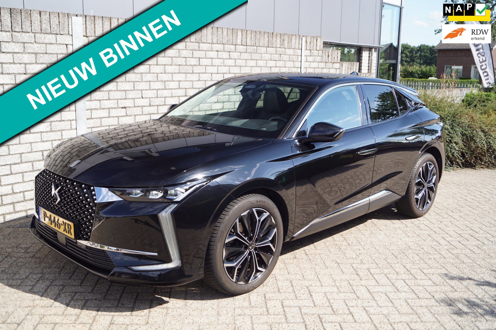 DS 4 1.2 PureTech Rivoli Autom Leder Sportst Stoelverw Marix LED Kopl Navi Camera Clima Head-Up Adaptieve Cruise 2x PDC LMV ENZ