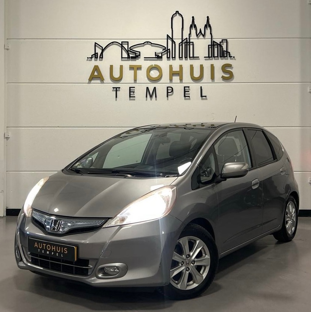 Honda Jazz 1.4 Hybrid Exclusive Automaat Nap 1E Eigenaar Dealer Onderhouden Cruise Climate Leder Stoelverwarming