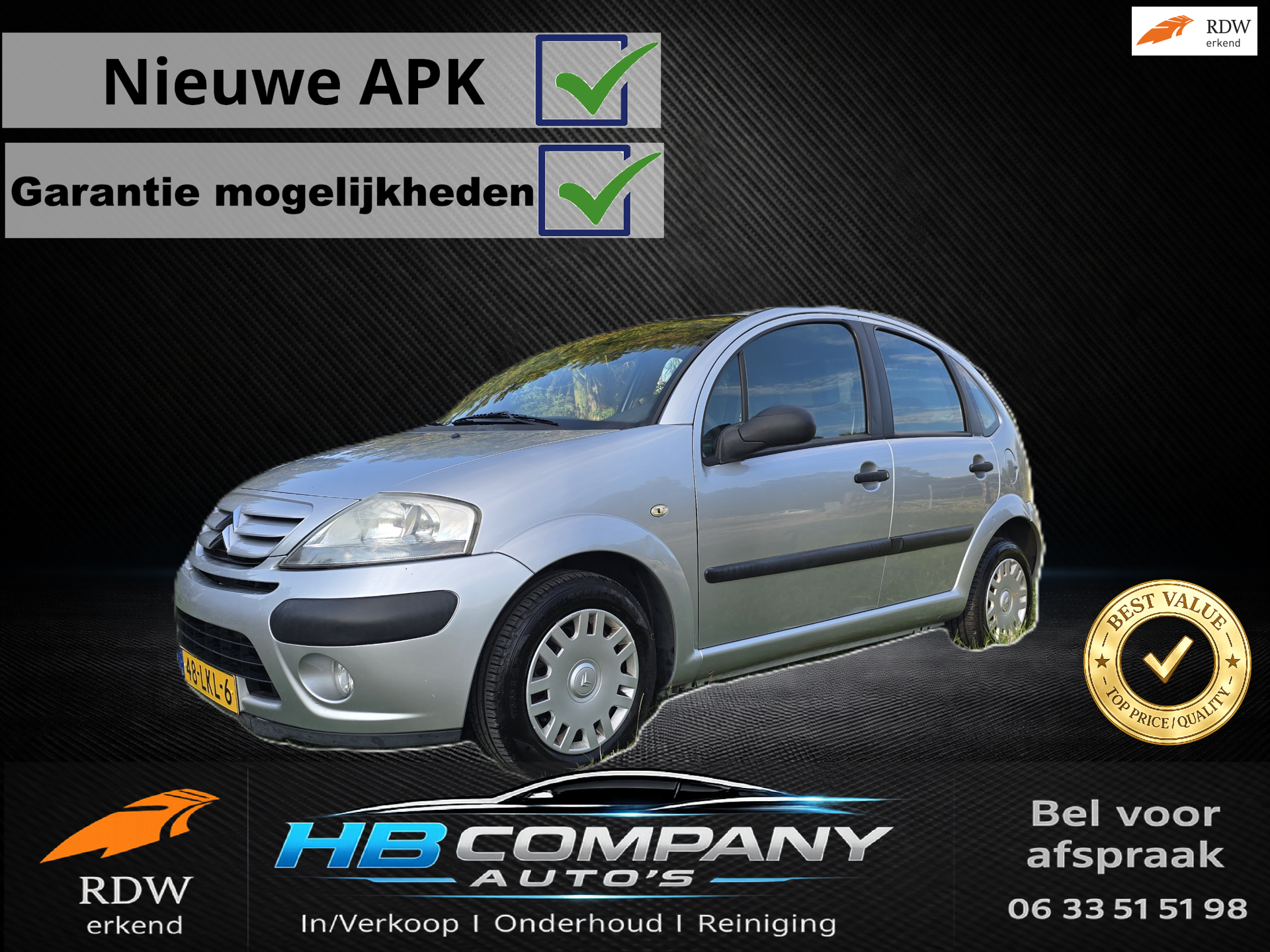 Citroën C3 1.1i Ligne Séduction | Airco clima | Nieuwe APK | Onderhouden
