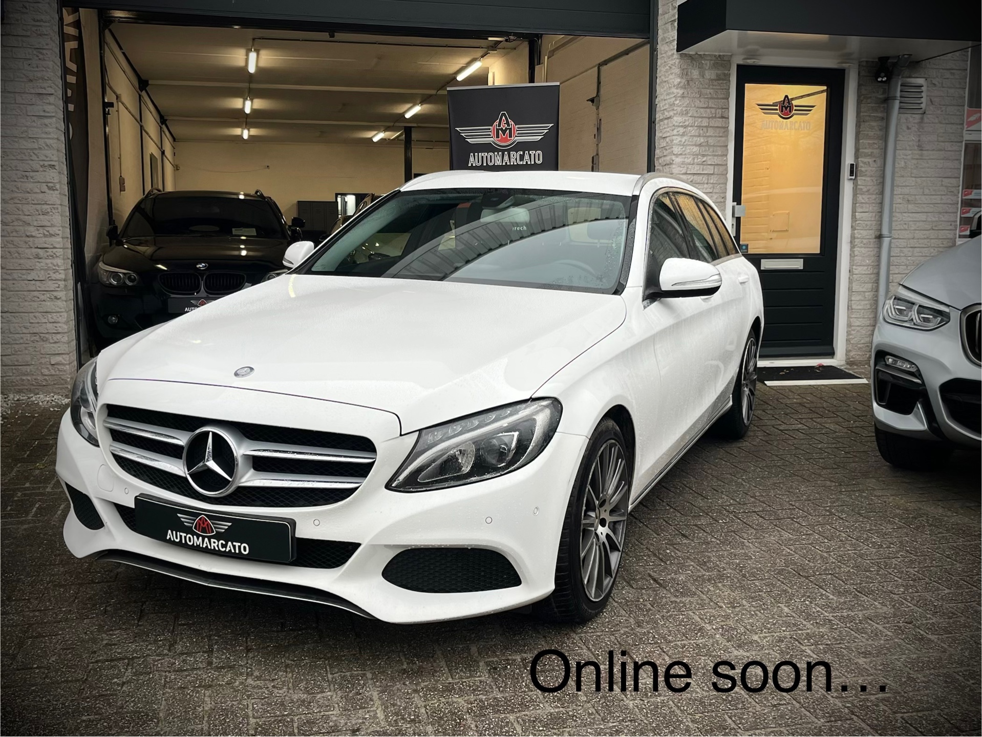 Mercedes-Benz C-klasse Estate 220 CDI Lease Edition | Compleet Dealer onderhouden ! 18 Inch AMG Line | Sportstoelen | Led | Xenon