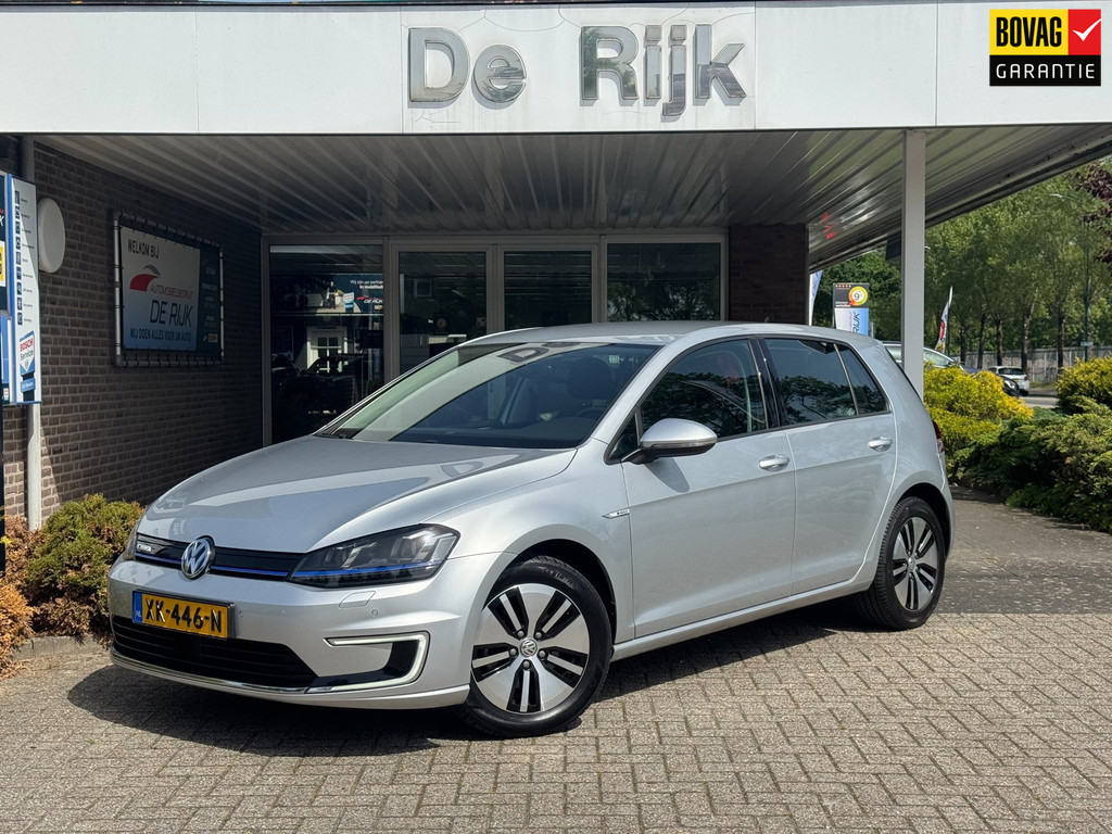 Volkswagen e-Golf | Navi, ACC, Stoelverw., Carplay/Android, Climate, 16" LMV | Goed Onderhouden |