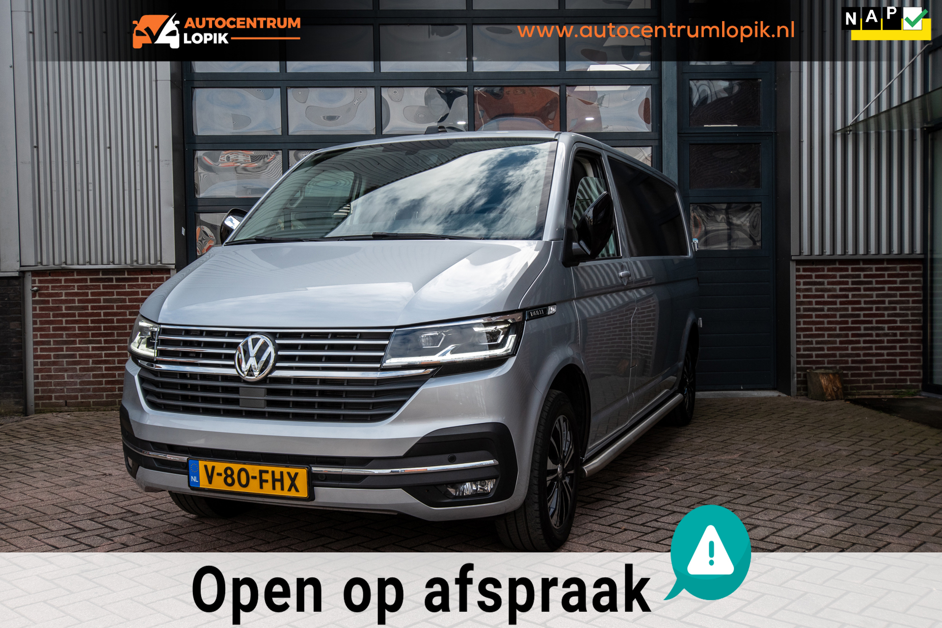 Volkswagen Transporter 2.0 TDI L2H1 28 Bulli 3-Zits*NAP*Camera*Trekhaak*ACC