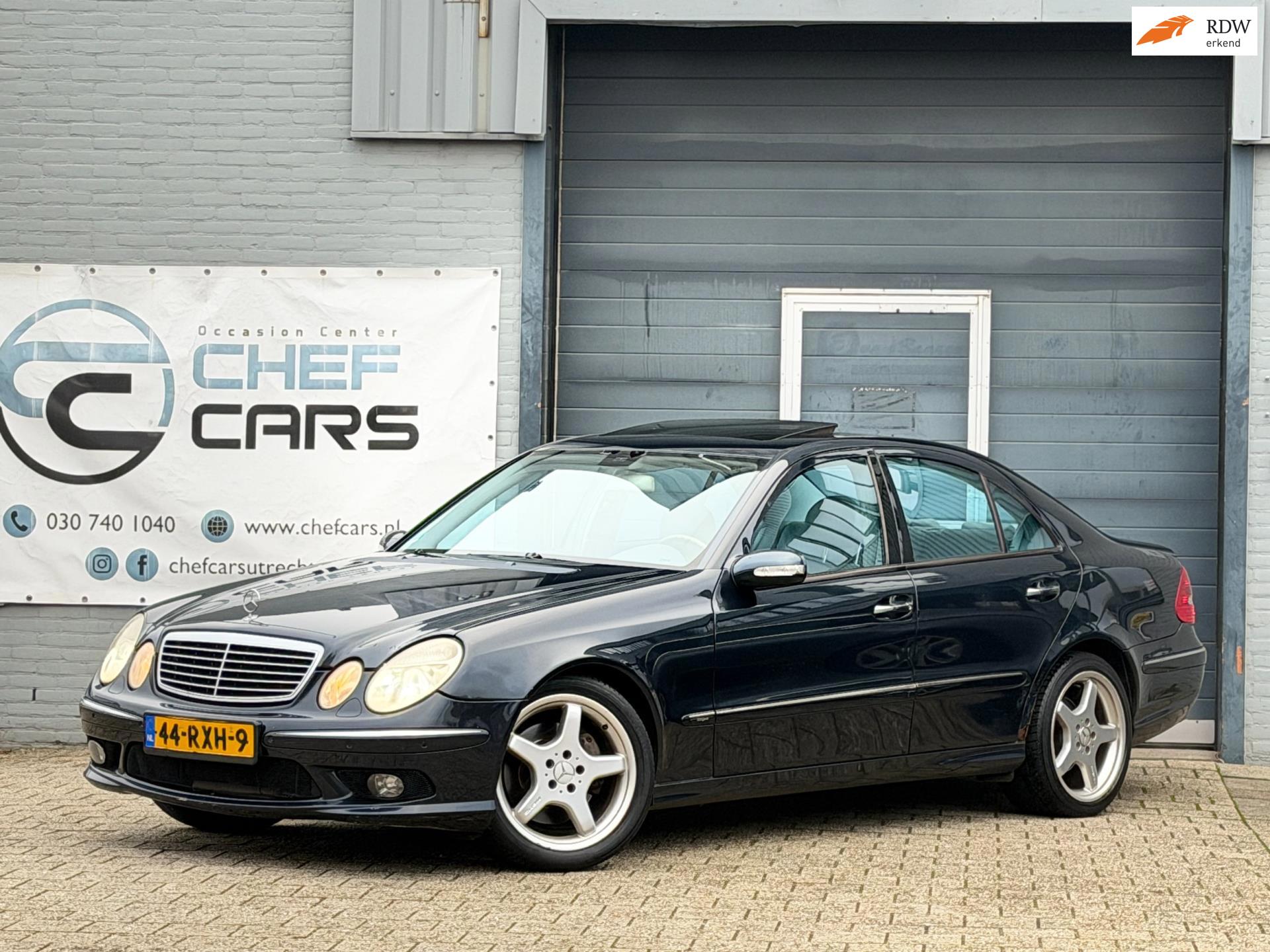Mercedes-Benz E 500|NIEUWEAPK|PANO|FABRIEKSAF AMG|18'AMG LM!