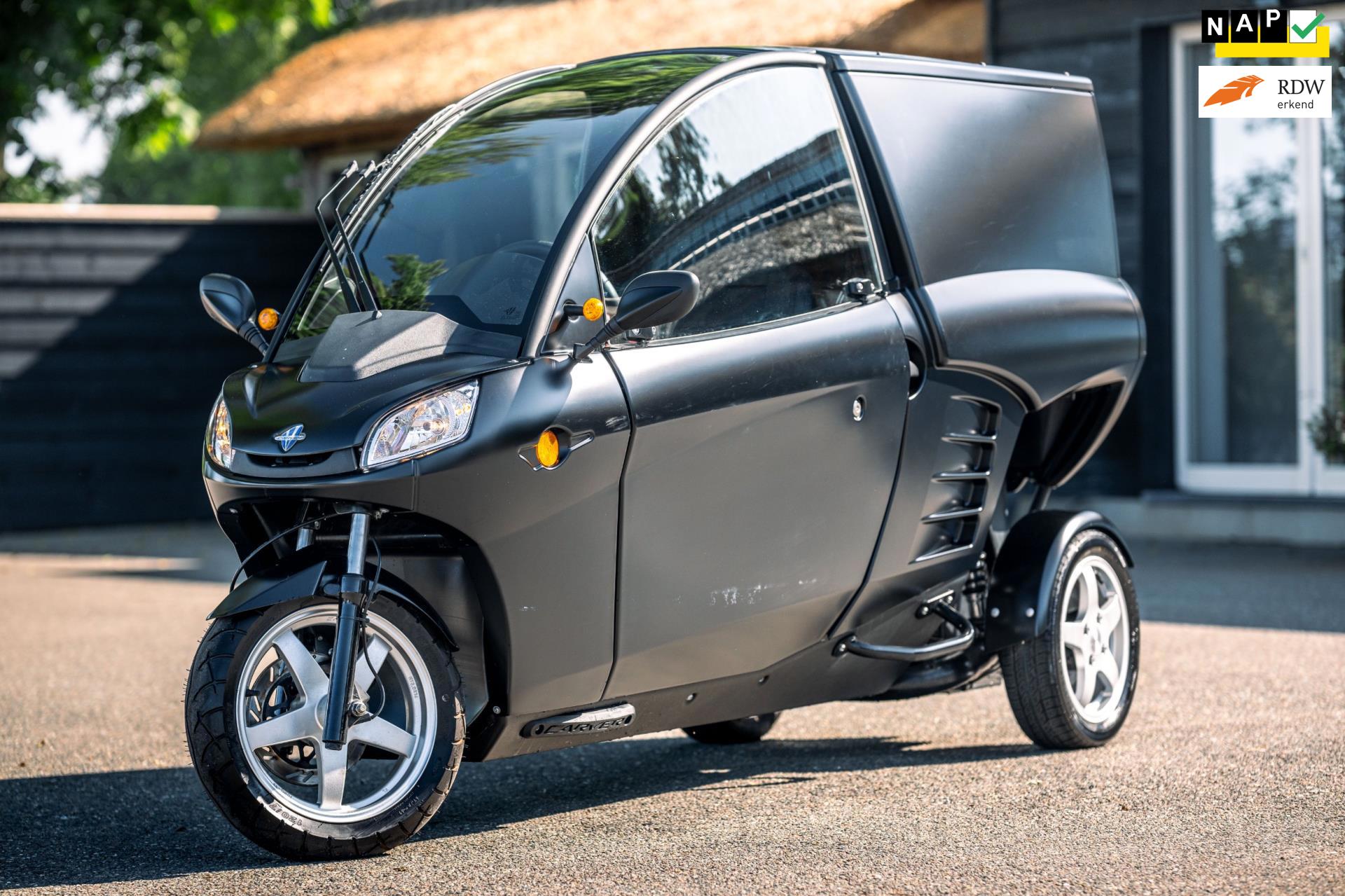 Carver Brommobiel Cargo Base 5.4 kWh Verwarming I Voorruitverwarming I Radio I Bluetooth I LM Velgen I 2024 I Weinig km
