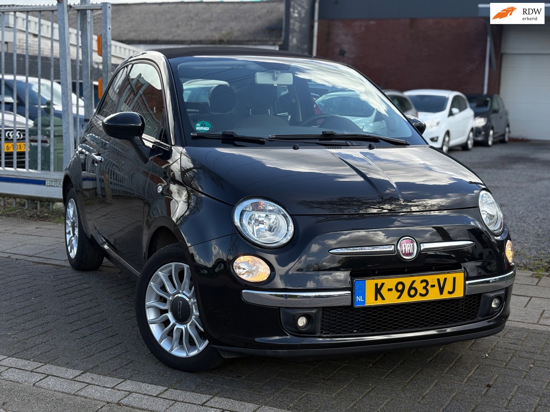 Fiat 500 C 1.2 Lounge | Airco | Half Leder | 16” LMV |