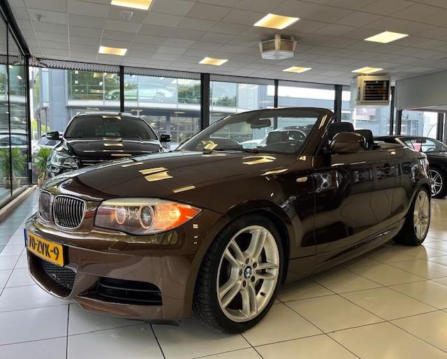 BMW 1-serie Cabrio 135i/M-pakket/306 PK/Dealer onderhouden/Navi/Automaat/Leder/Harman/Kardon/ex bpm