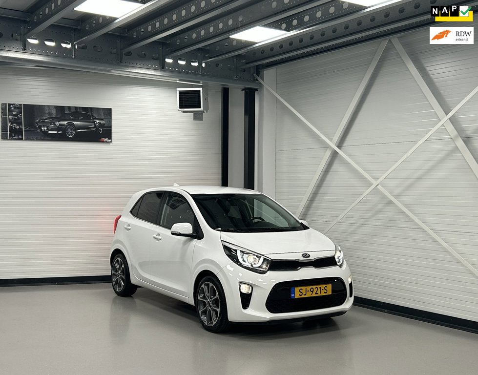 Kia Picanto 1.0 CVVT DesignEdition Leder/Cruise/NAV/MultiMedia/Camera/Carplay/Bluetooth/Elektrisch-pakket