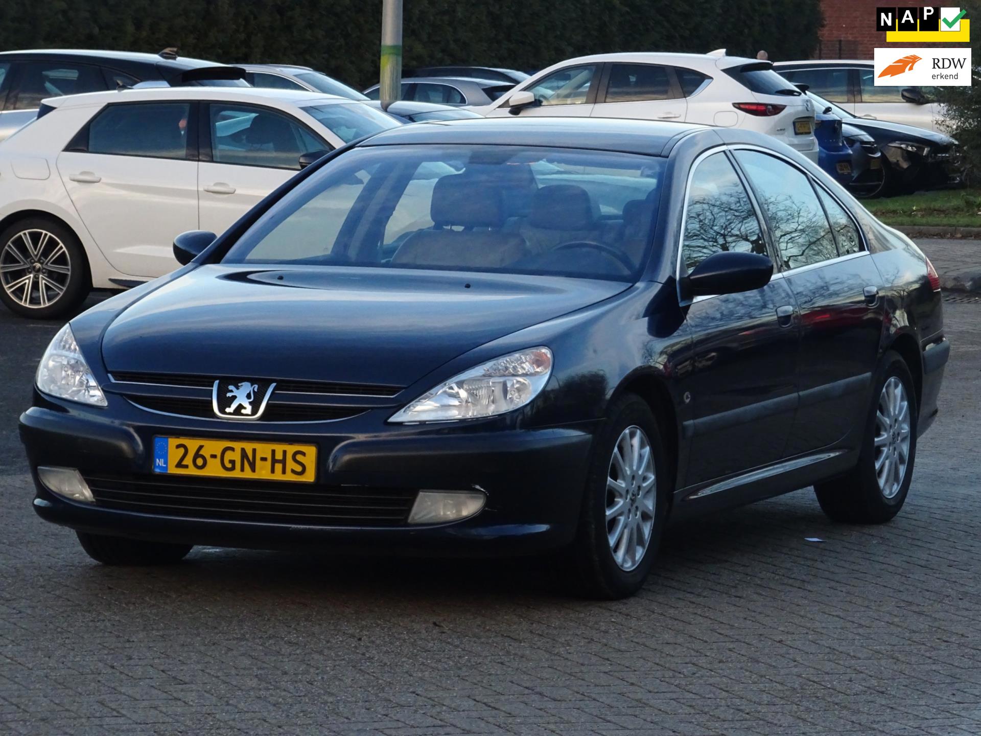 Peugeot 607 2.2-16V HDI Pack AUTOMAAT NAP/LEER/MEMORY/CRUISE