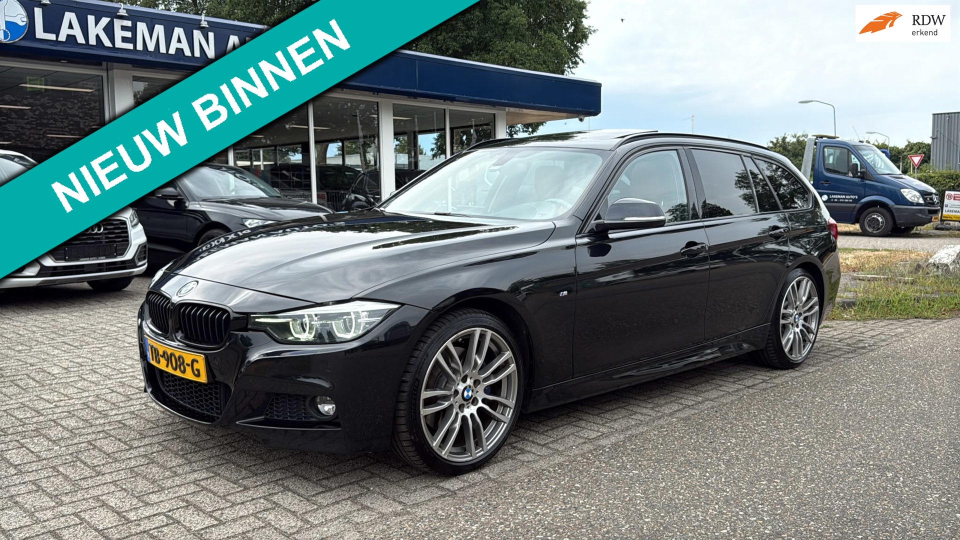 BMW 3-serie Touring 320i Edition M Sport Shadow Executive H&K Leder Xenon Camera Huurkoop Inruil APK Garantie