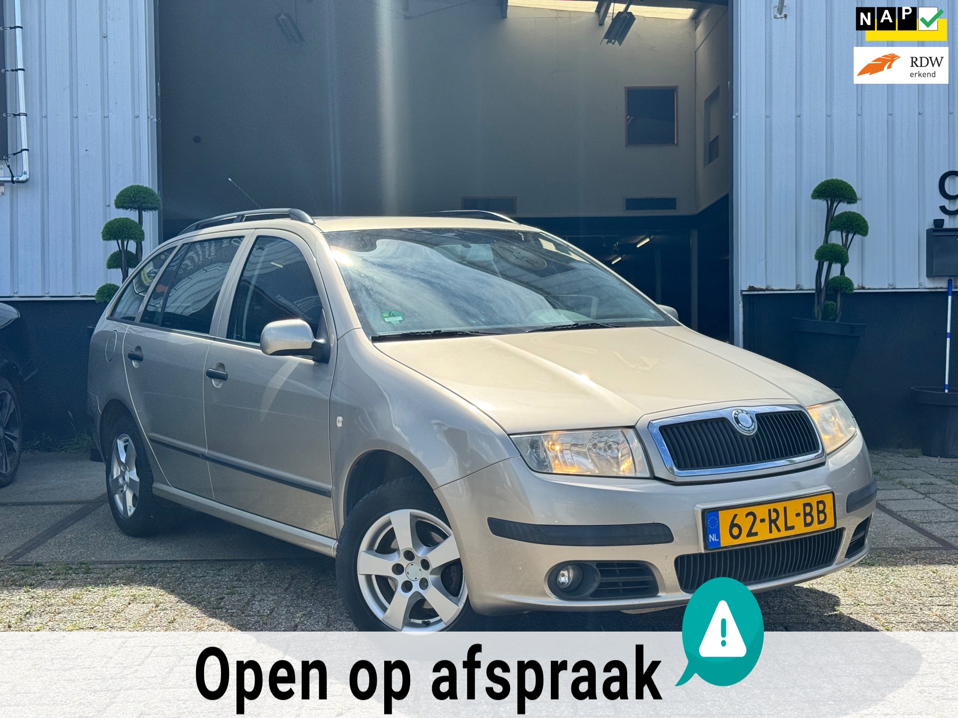 Skoda Fabia Combi 1.4 | BENZINE | ELEK. RAMEN | AIRCO | CRUISE CONTROL | APK |
