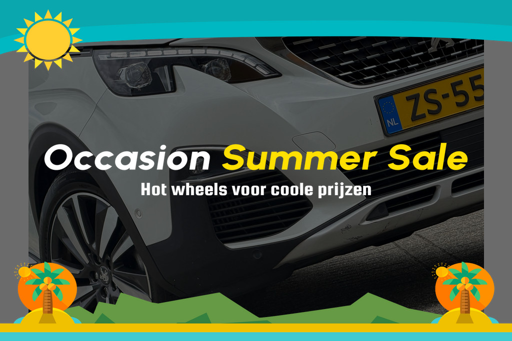 Peugeot 5008 1.2 PureTech 130pk GT-Line - Blanc Nacré - Leder/Panorama schuifdak/7 pers - Topstaat