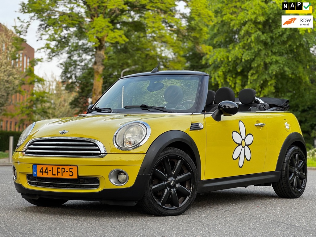 Mini Mini Cabrio 1.6 Cooper Pepper|APK13-05-2027|AIRCO|PSENSOR|STOELVERW|UITMUNTENDSTAAT
