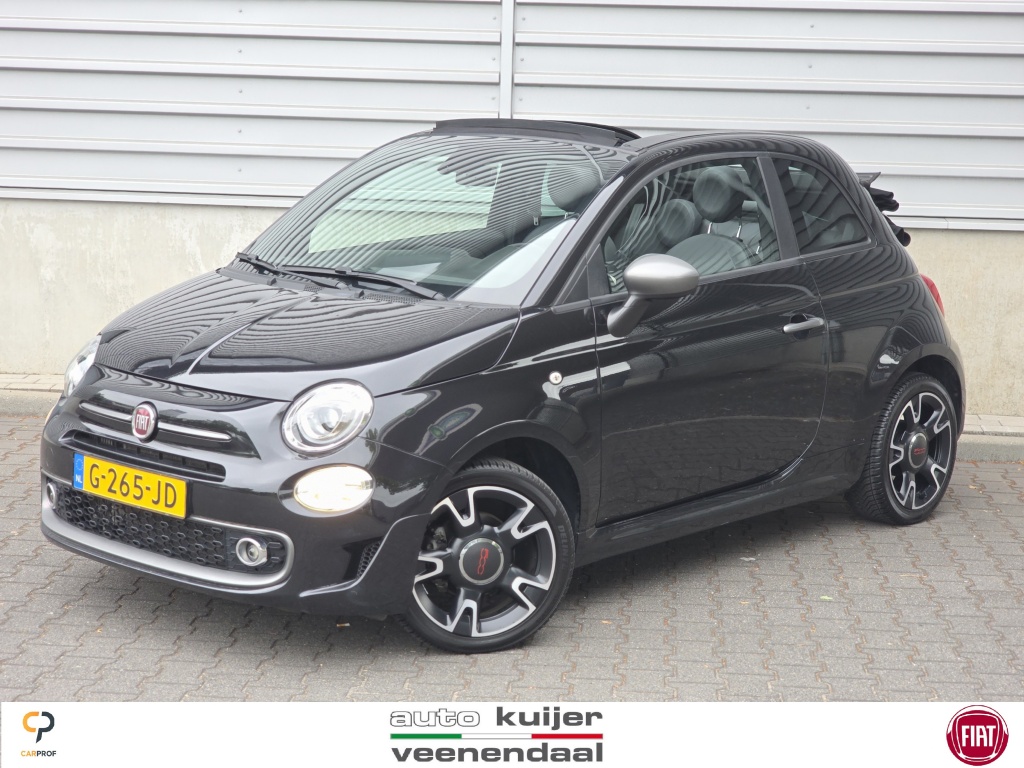 Fiat 500C Cabriolet | 85PK Turbo | Sport | Apple carpl. Andr. Auto |