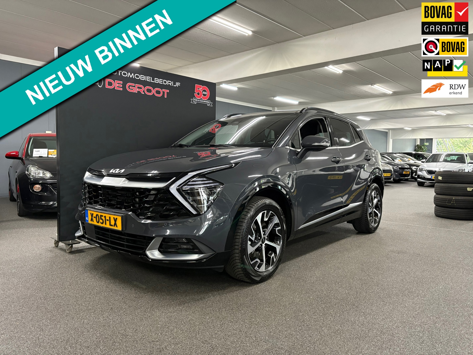 Kia Sportage 1.6 T-GDi Hybrid DynamicPlusLine/ NL auto/ Eerste eigenaar/ Parkeersensoren