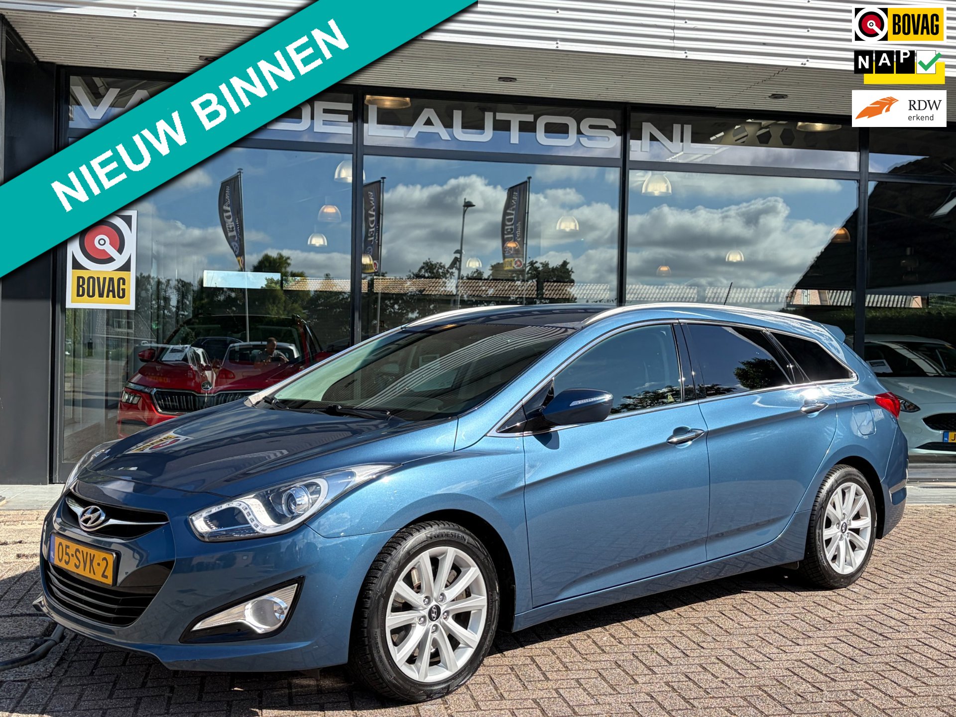 Hyundai I40 Wagon 2.0 GDI i-Vision Aut. 1e Eig! Navi Camera Clima Trekhaak NL-Auto NAP Dealeronderhouden!