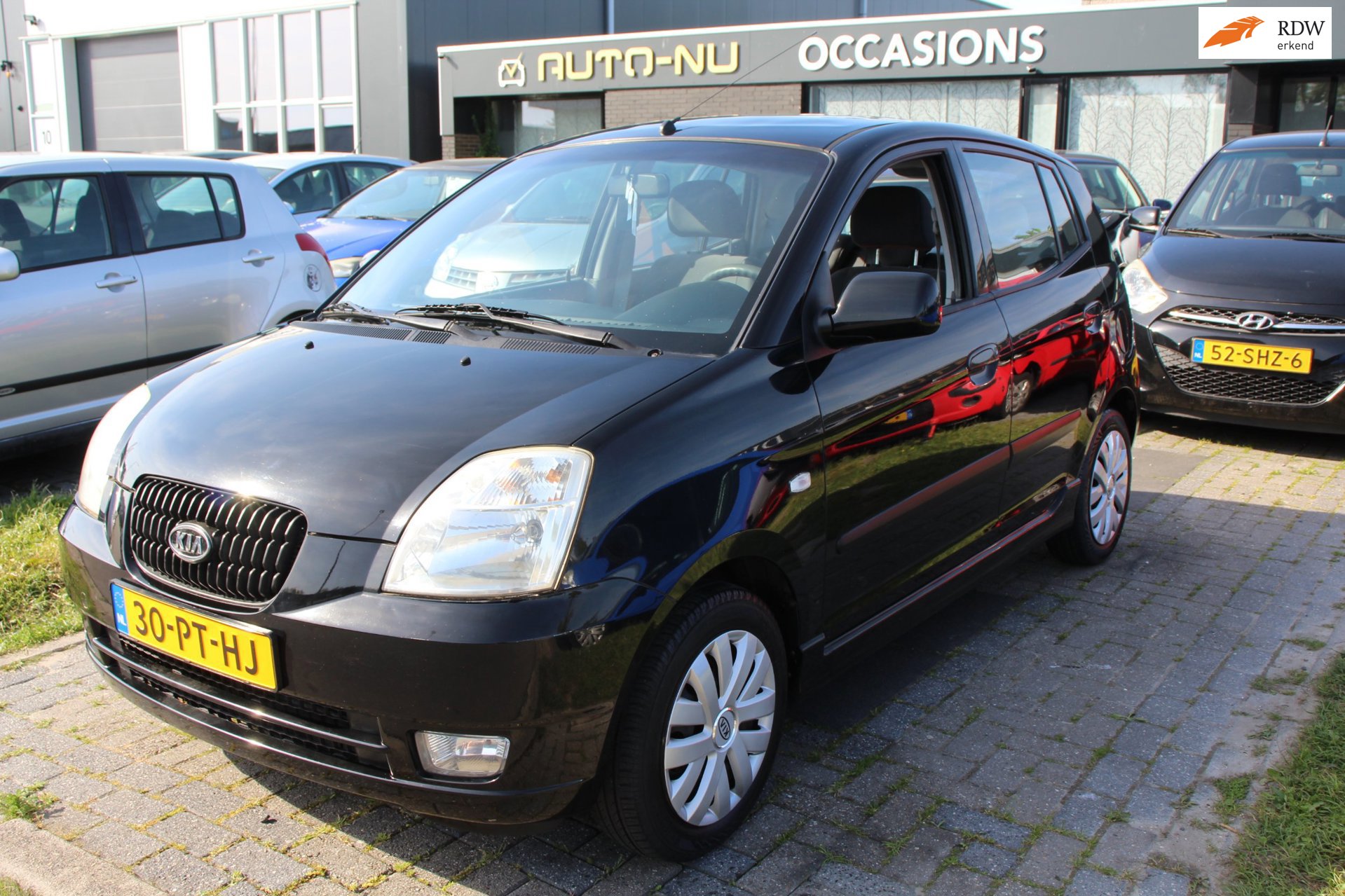 Kia Picanto 1.0 LXE X-tra 5-Deurs 99.000km!! Elec. ramen CPV Zwart NAP APK