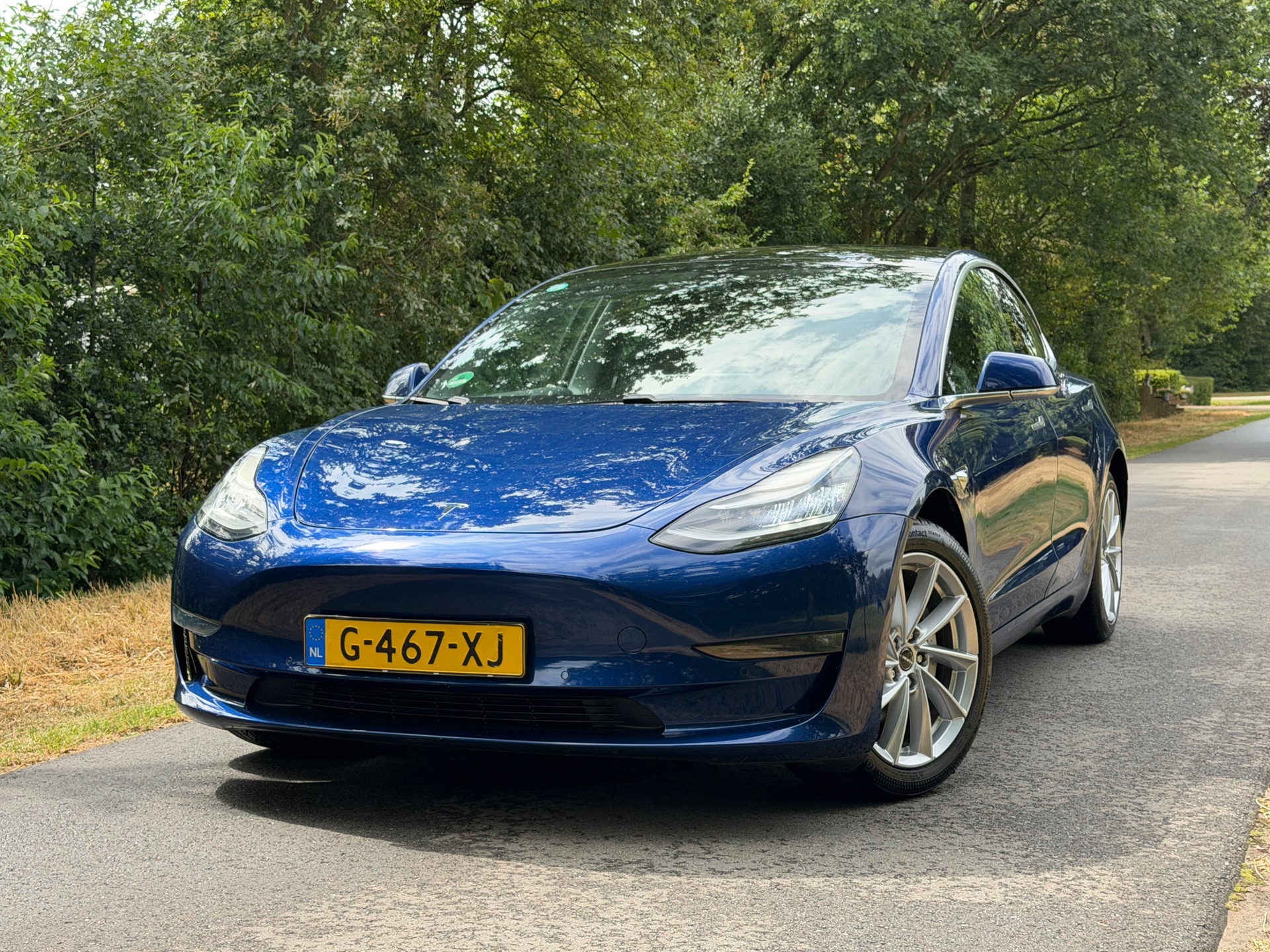 Tesla Model 3 Long Range AWD 75 kWh |SOH 88% + Trekhaak + BTW + Autopilot Nu € 23.975,-!!!