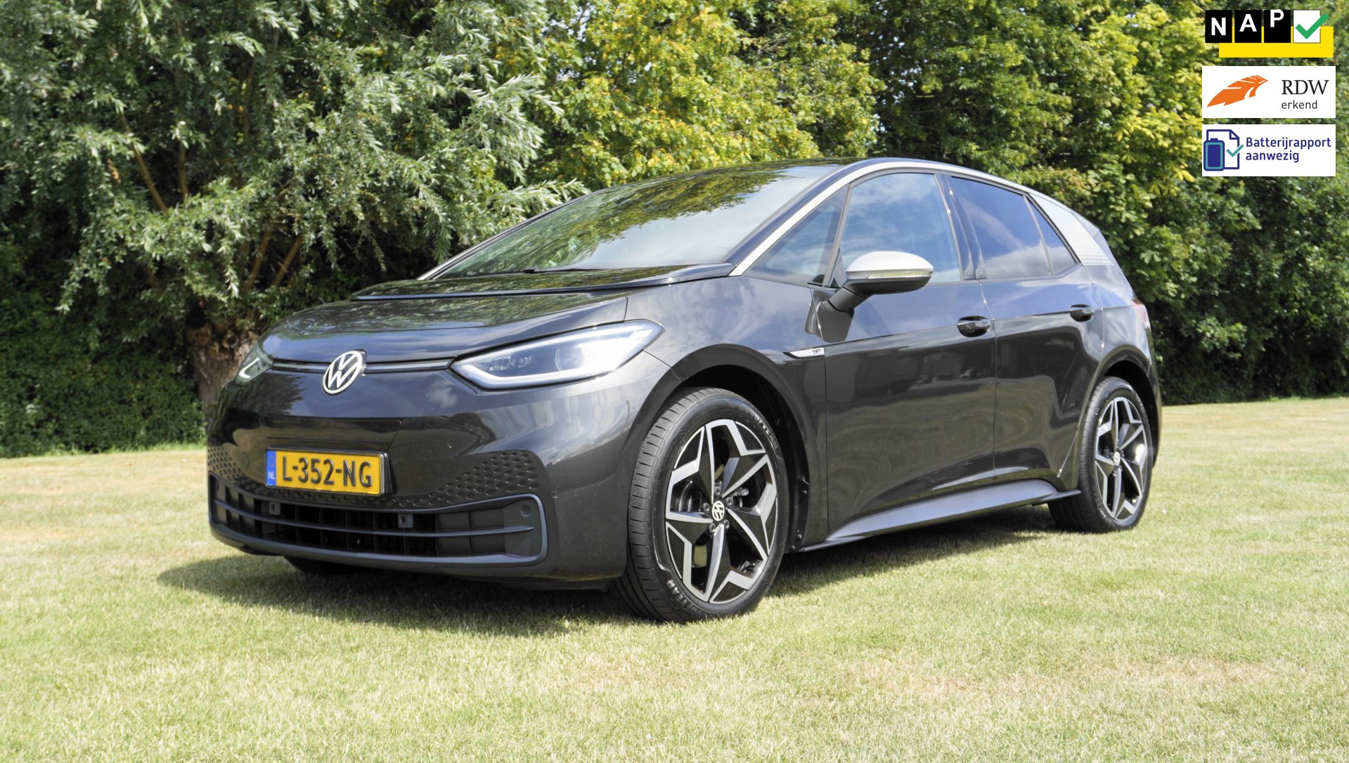 Volkswagen ID.3 First Plus 58 kWh Camera SOH 90.17 %
