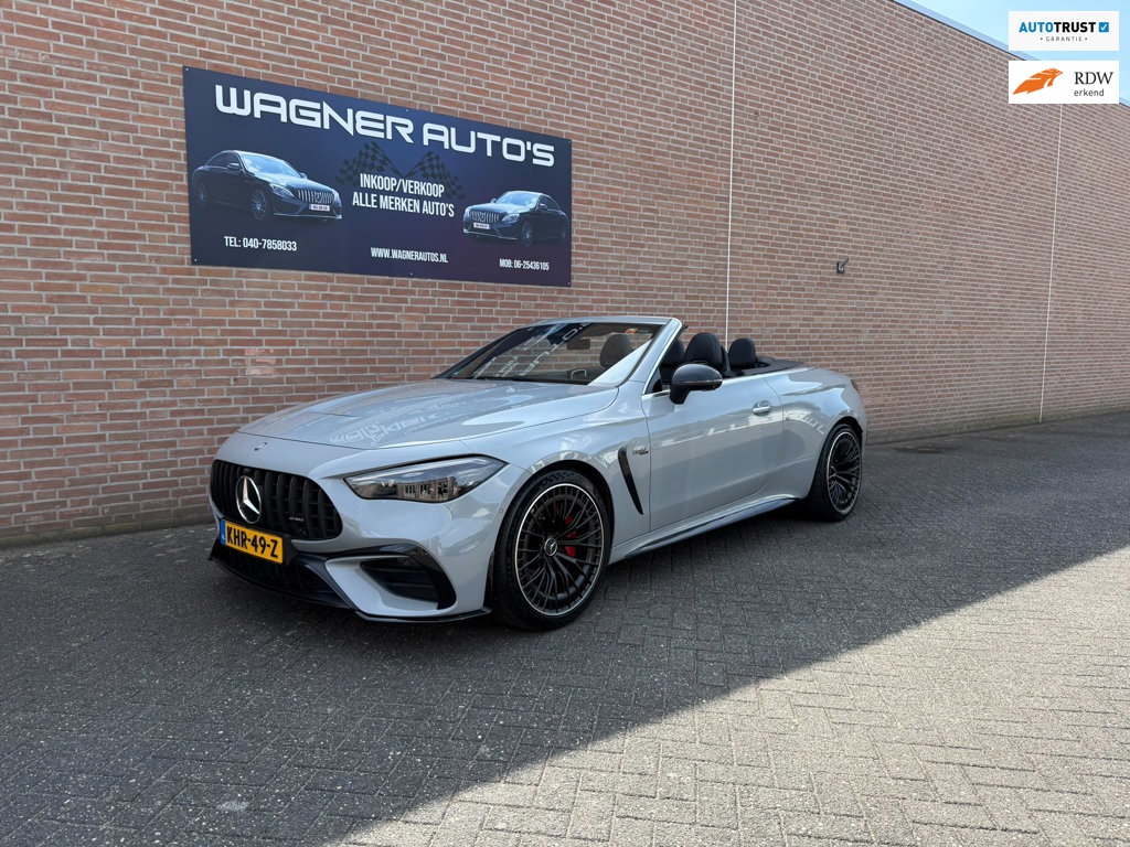 Mercedes-Benz CLE Cabriolet AMG 53 4MATIC+ Cabriolet VOL OPTIES Dynamic Plus Drift Mode Burmester Meesturende Achteras Head Up