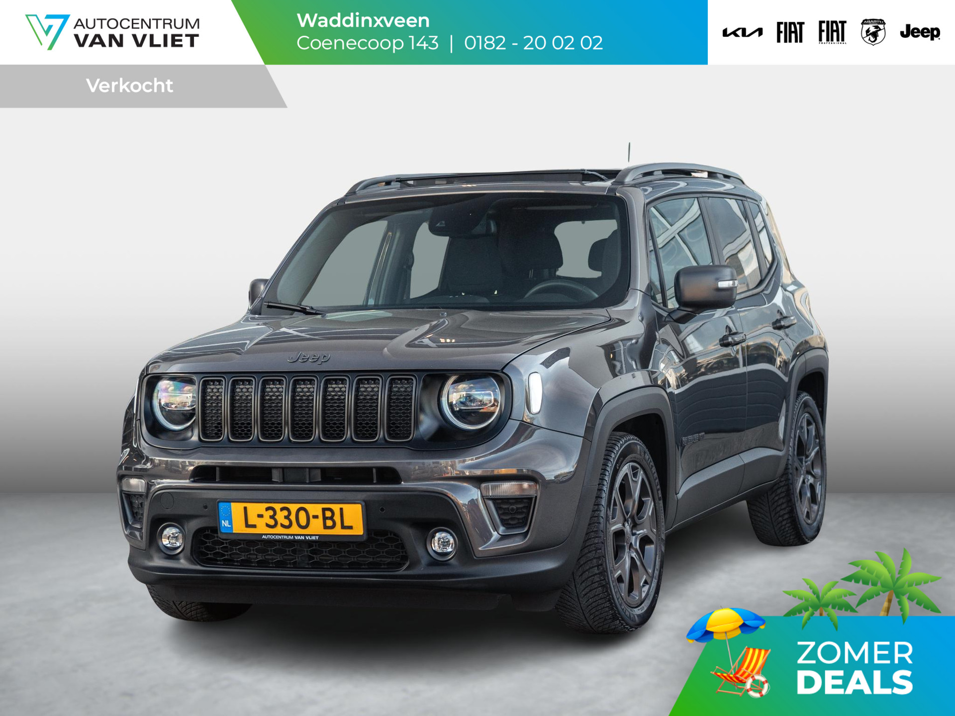 Jeep Renegade 1.3T Automaat 80th Anniversary