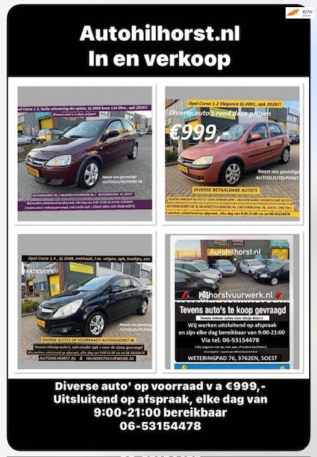 Opel Astra 1.6 Njoy mooie foto's ( Autohilhorst Soest )