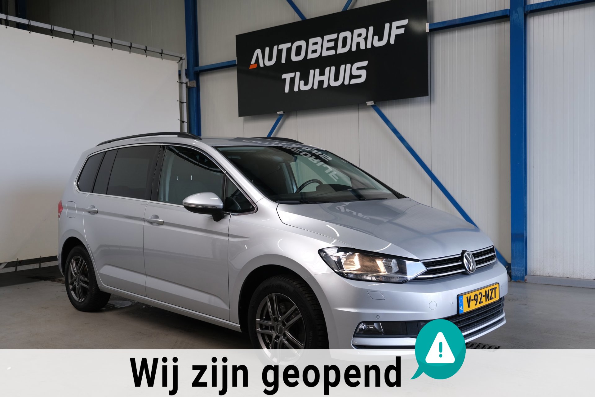 Volkswagen Touran 2.0 TDI 150 PK DSG > Grijskenteken < - Airco, Cruise, PDC.