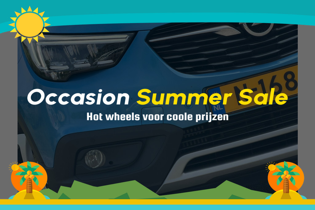 Opel Crossland X 1.2 Turbo Innovation 130pk Automaat - True Blue - Camera/Cruise/Carplay