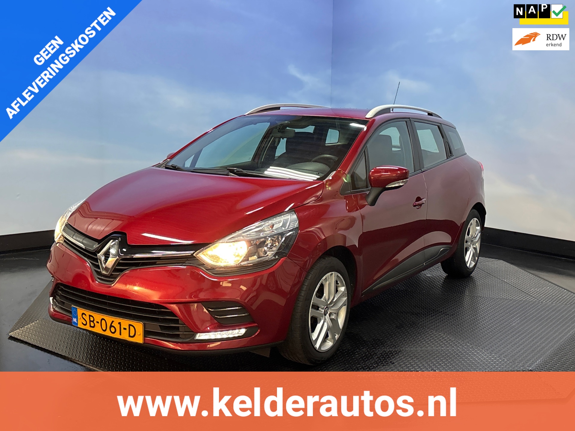 Renault Clio Estate 0.9 TCe Zen Navi, Trekhaak, Media
