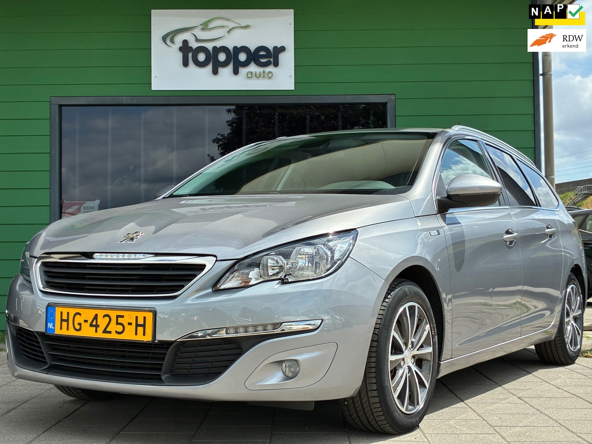 Peugeot 308 SW 1.2 PureTech Style|2e Eigenaar|D-riem v.v.|Navigatie|CruiseControl|Climatronic|Trekhaak|