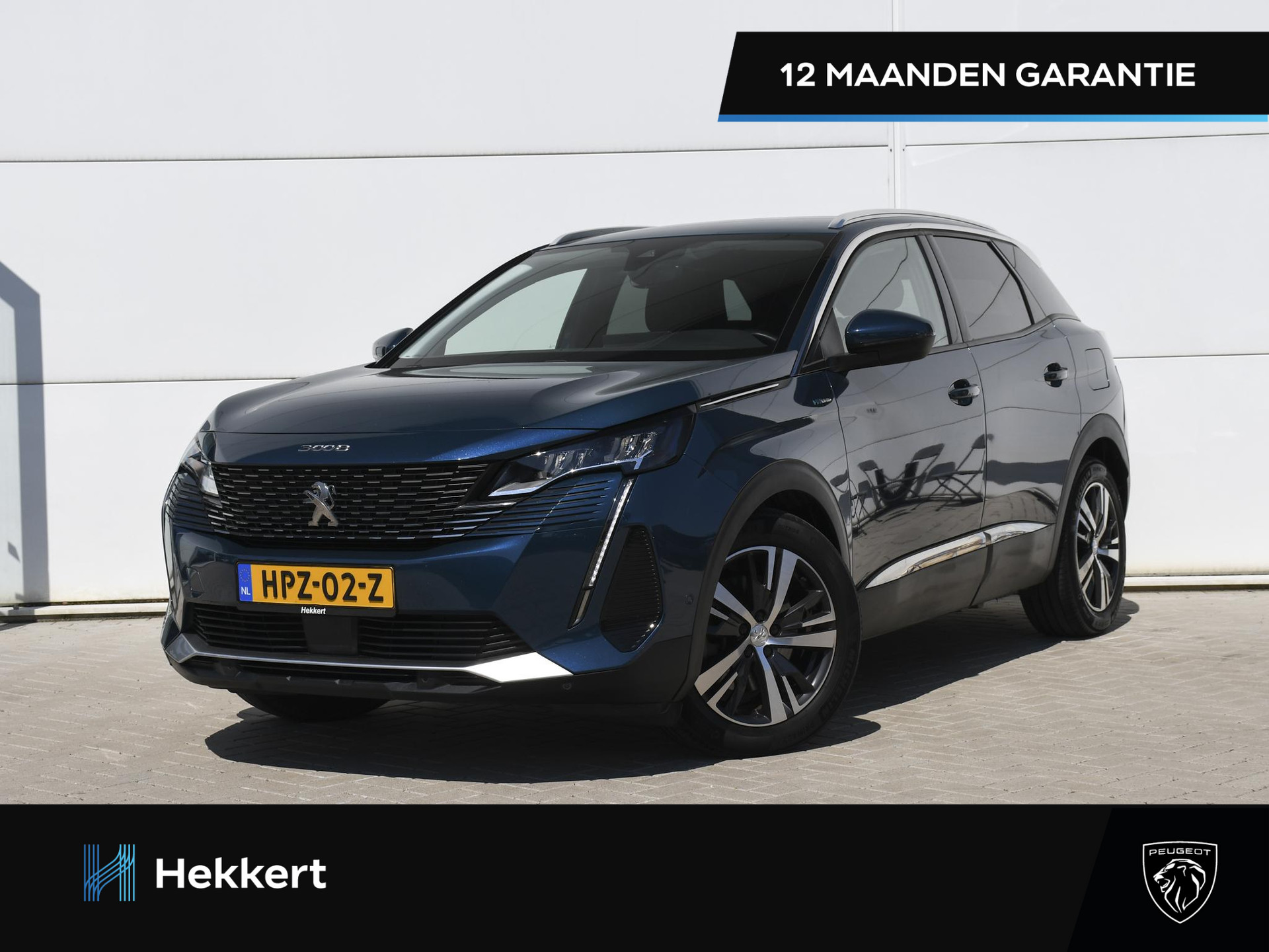 Peugeot 3008 Blue Lease Allure 1.6 Hybrid 225pk Automaat