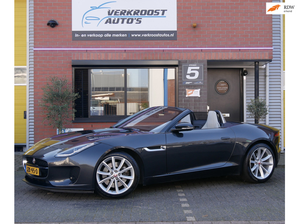 Jaguar F-Type 2.0T R-Dynamic. stoelverwarming. sportuitlaat. camera. navi.