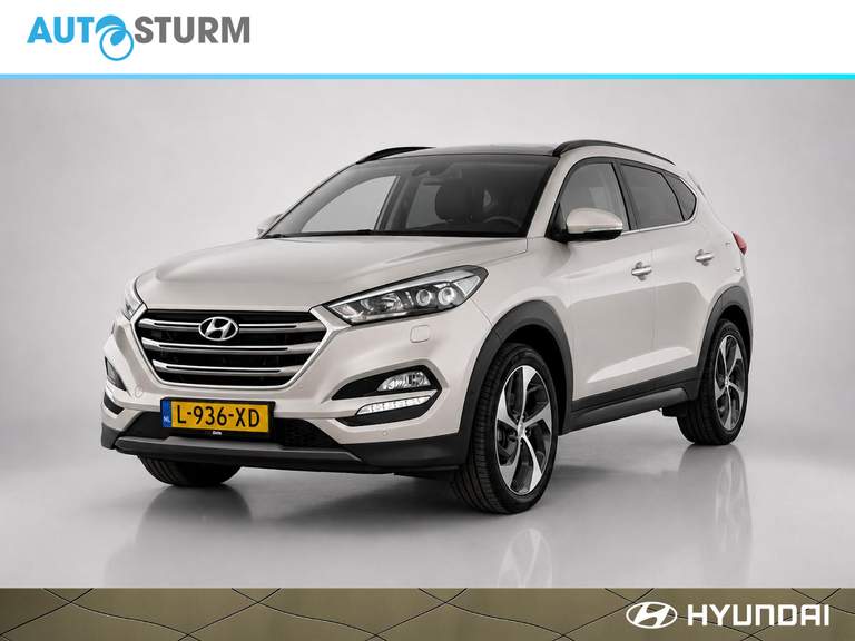 Hyundai Tucson 1.6 T-GDi Premium 4WD Automaat incl. Trekhaak + Panodamadak!