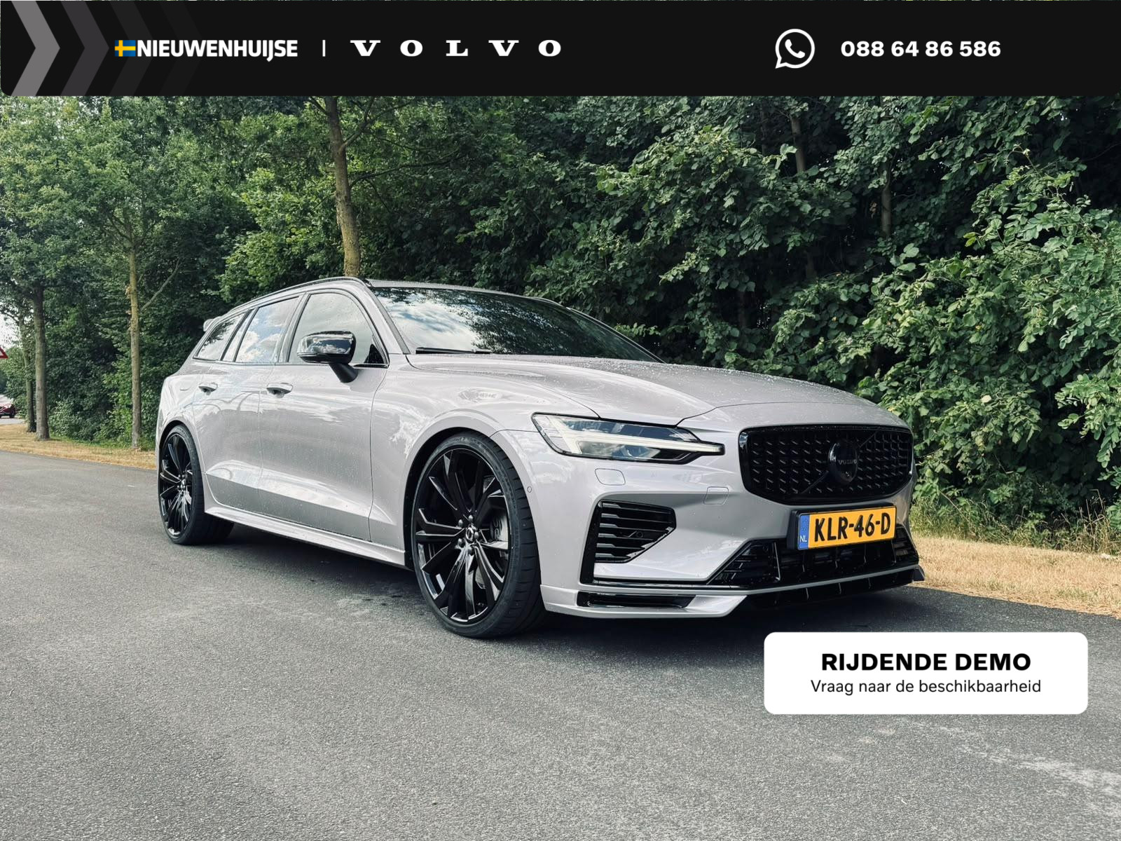 Volvo V60 2.0 T6 Plug-in hybrid AWD Ultra Dark
