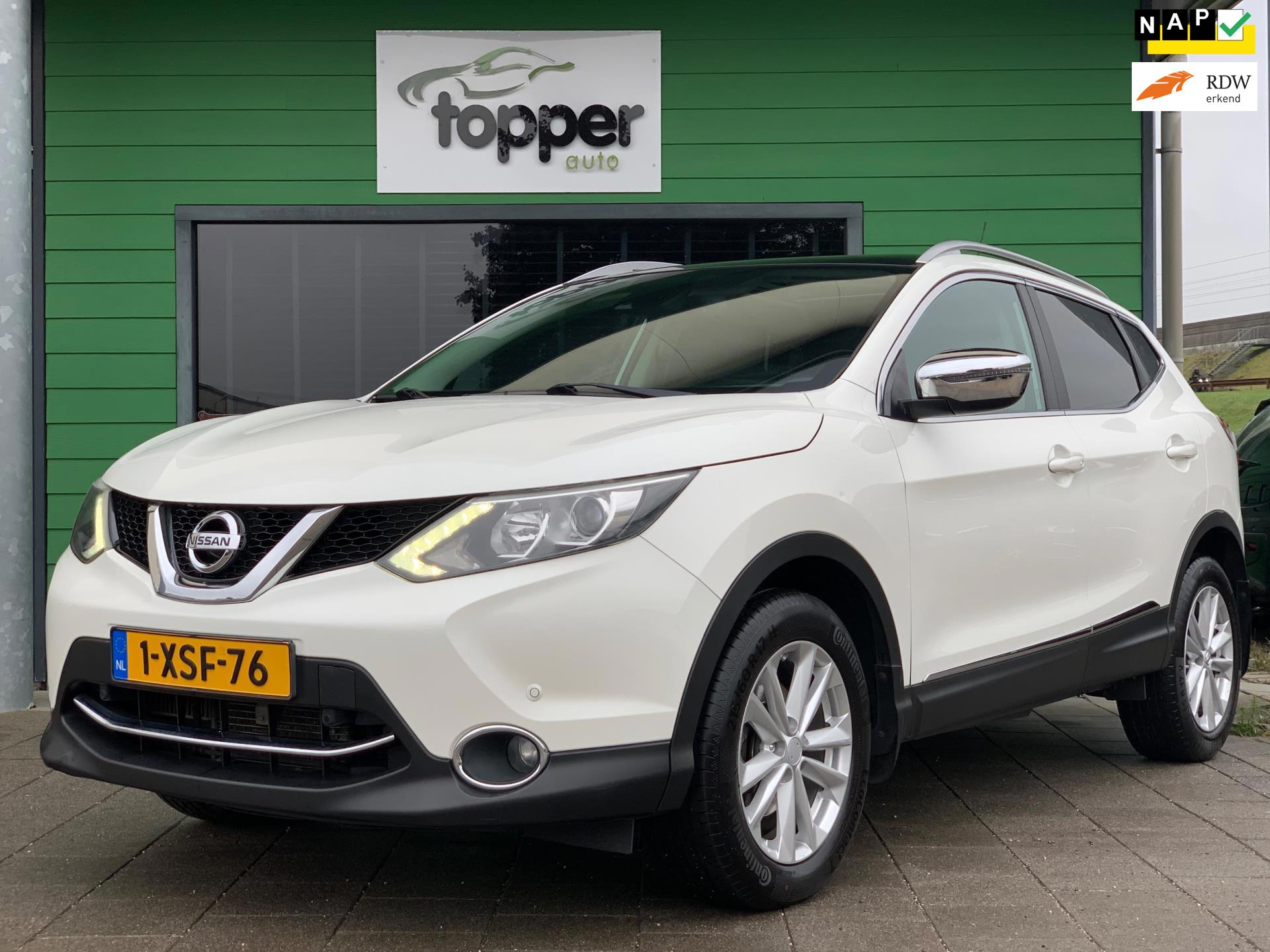 Nissan Qashqai 1.2 Connect Edition|2e Eigenaar|Automaat|Panoramadak|Navigatie|CruiseControl|Climatronic|