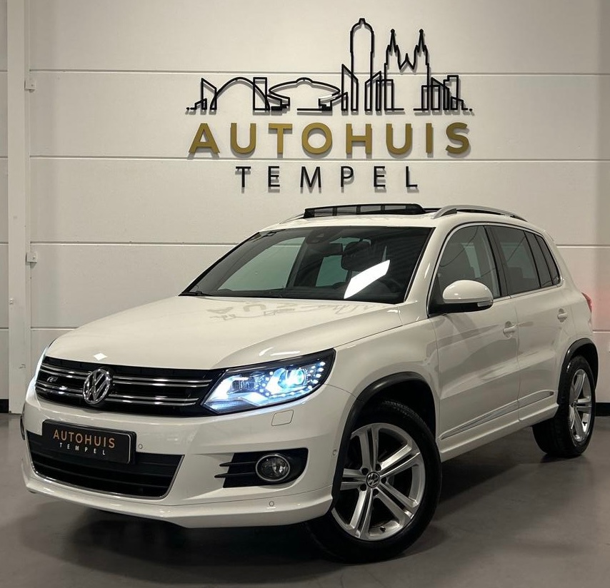 Volkswagen Tiguan 1.4 TSI Sport&Style 4motion R-line Edition Nap Pano Cruise Climate Led Pdc Navi Trekhaak Vol!