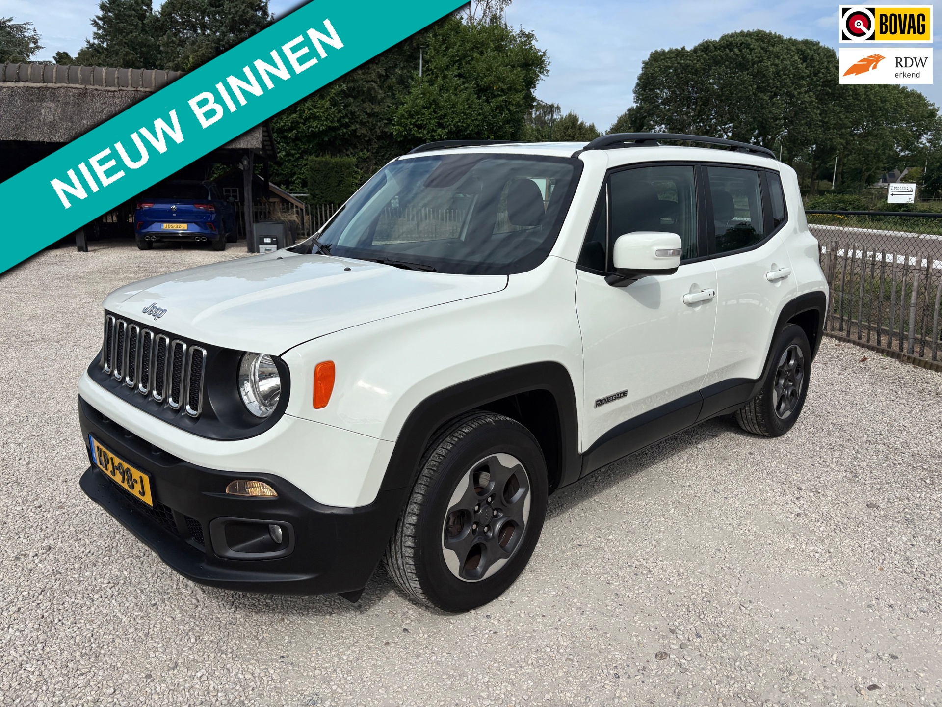 Jeep Renegade 1.4T 140pk Longitude Stoelverw. Keyless, Navi