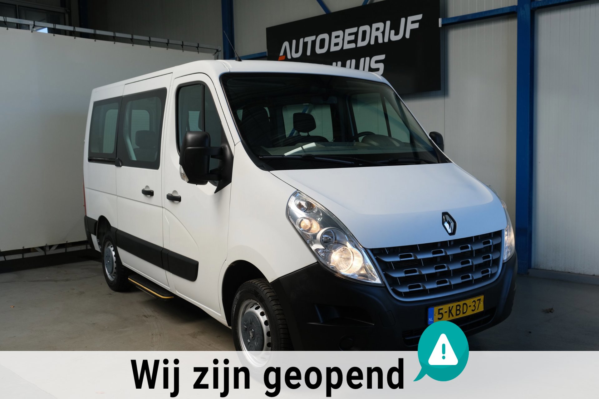 Renault Master Combi T28 2.3 dCi Eco 9p - Airco, Trekhaak.