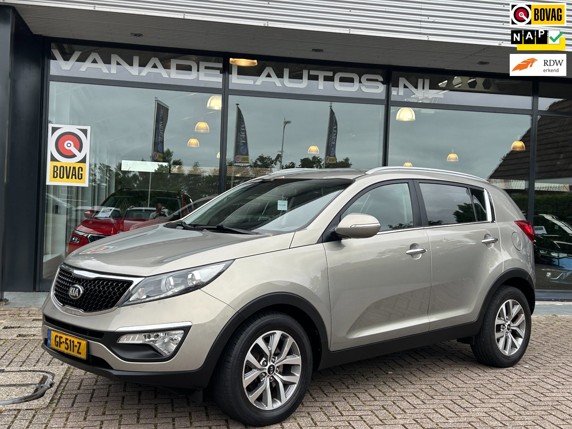Kia Sportage 1.6 GDI Vibe 1e Eig! Navi Camera Clima Cruise NL-Auto NAP Dealeronderhouden!