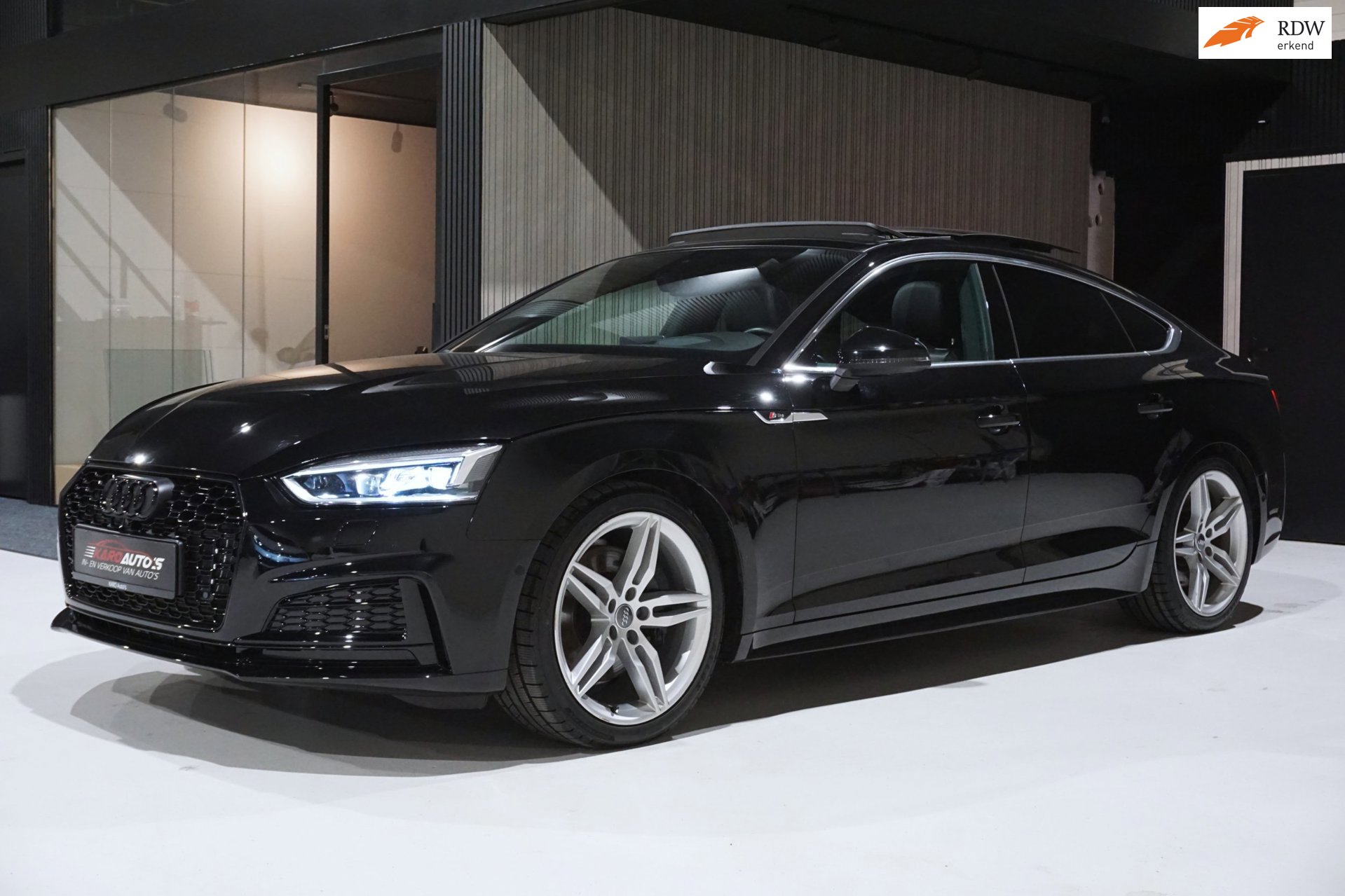 Audi A5 Sportback 2.0 TFSI S-line 252PK Quattro Pano B&O 360