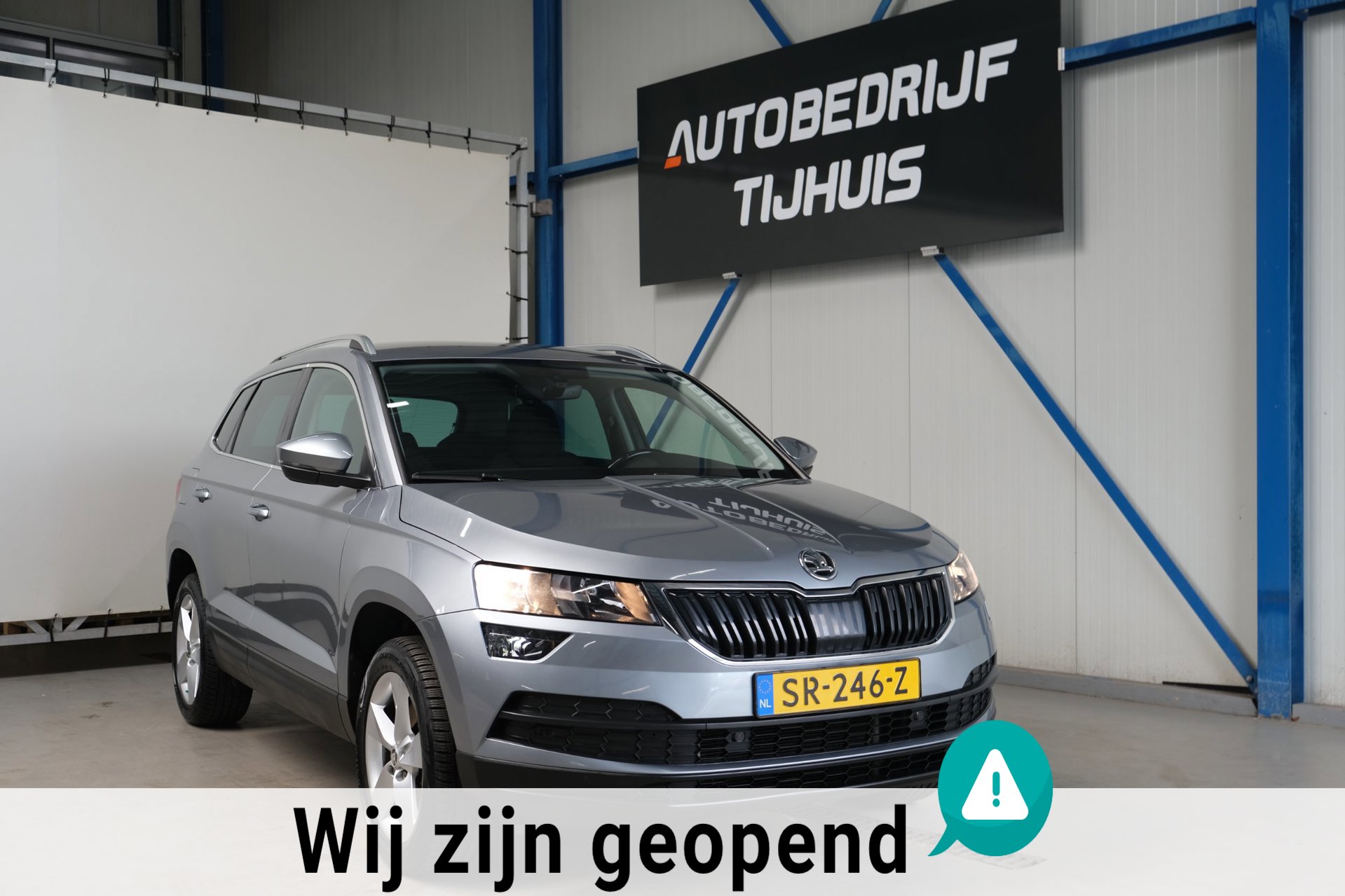 Skoda Karoq 1.5 TSI ACT Ambition Business Automaat - N.A.P. Airco, Cruise, Navi, PDC, Carplay, Trekhaak.