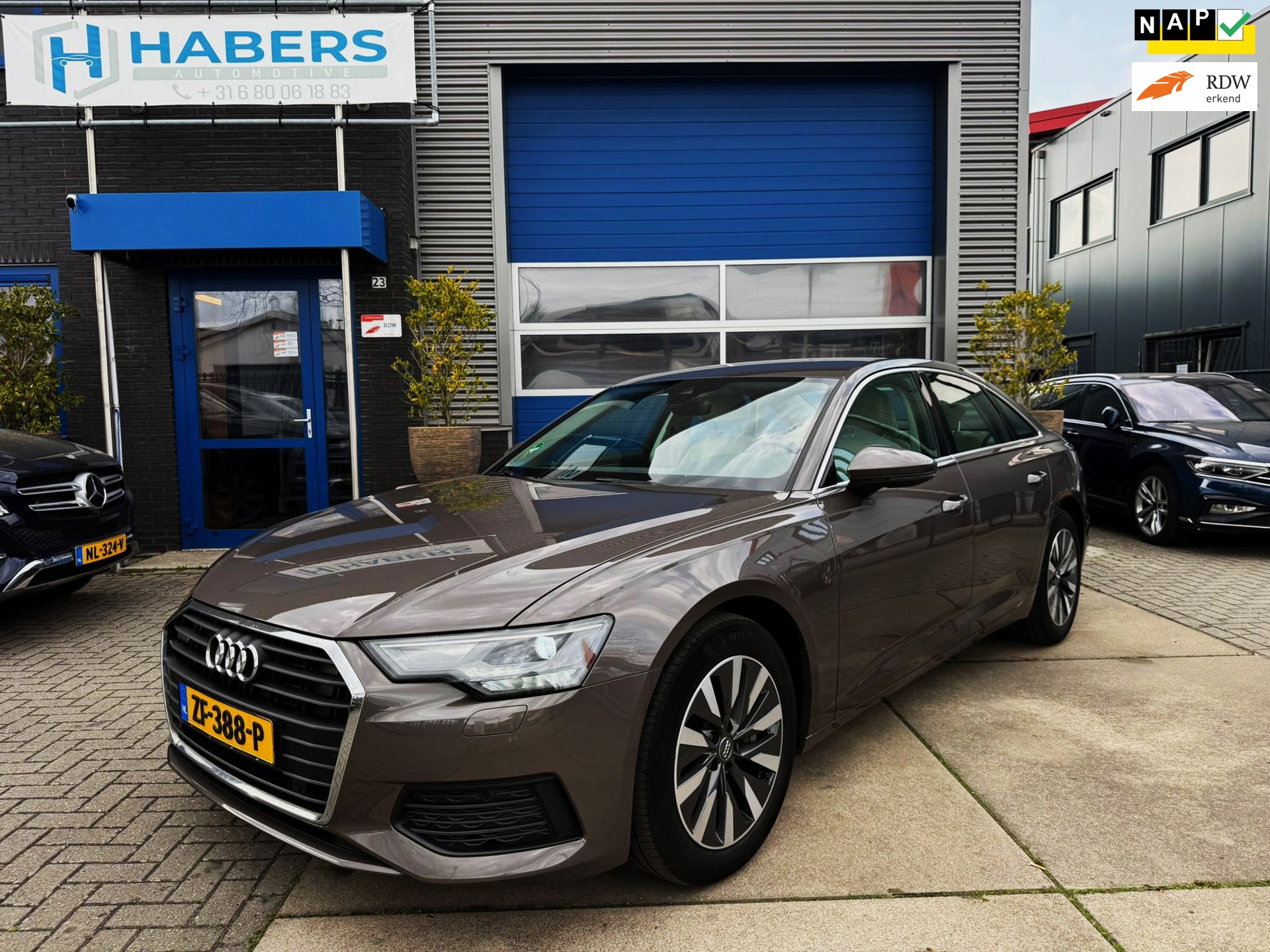 Audi A6 Limousine 45 TFSI quattro Pro Line 245PK|NL|Ful Led|Navi|DAB+|Lane Assist|Leder|Memmory|Trekhaak|Virtuel Cockpit|Carplay