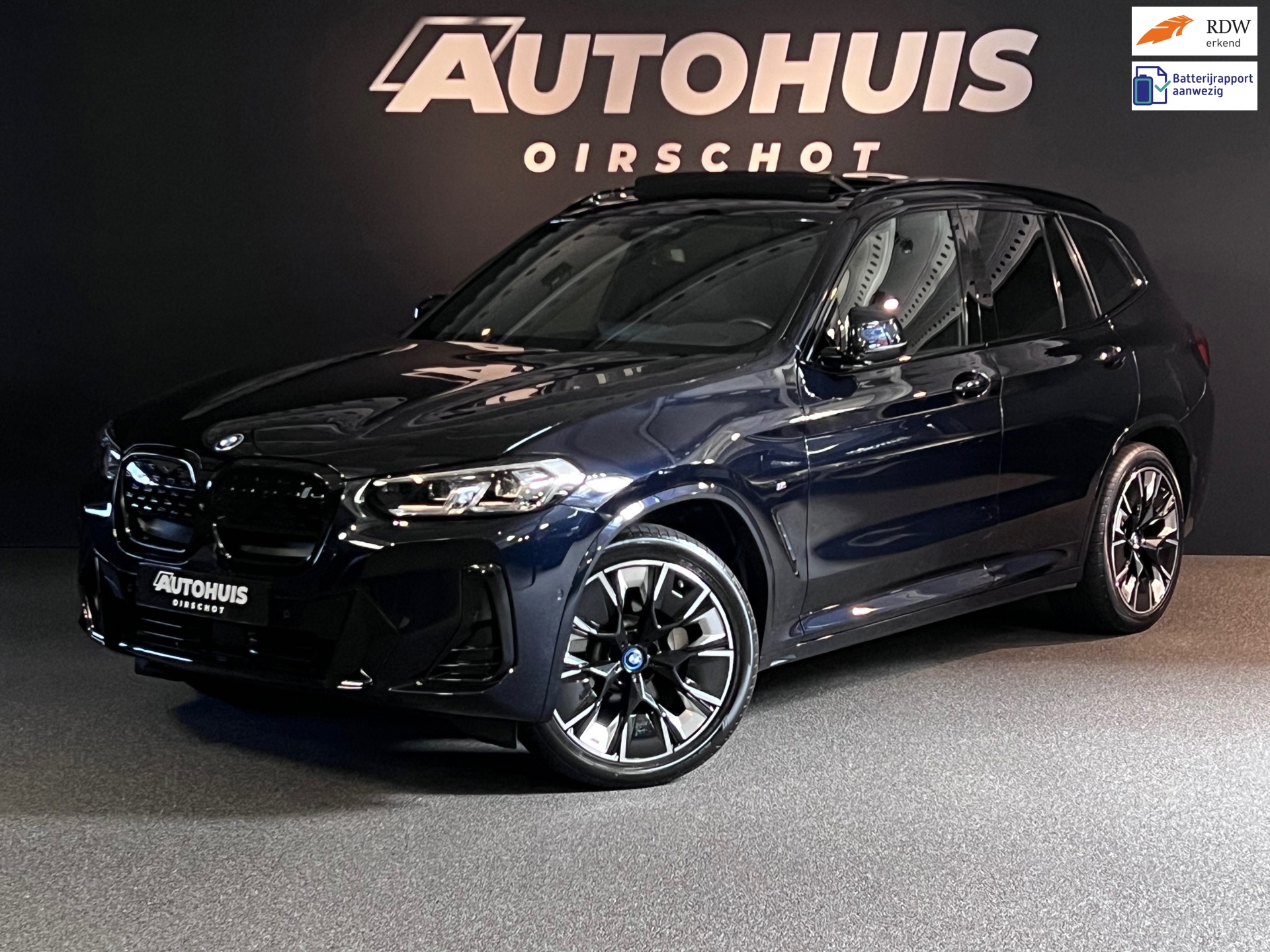 BMW IX3 High Executive 80 kWh Edition M Pano/ H&K/ Memory M stoelen/ 360 Camera/ ACC/ 20"/ Headup