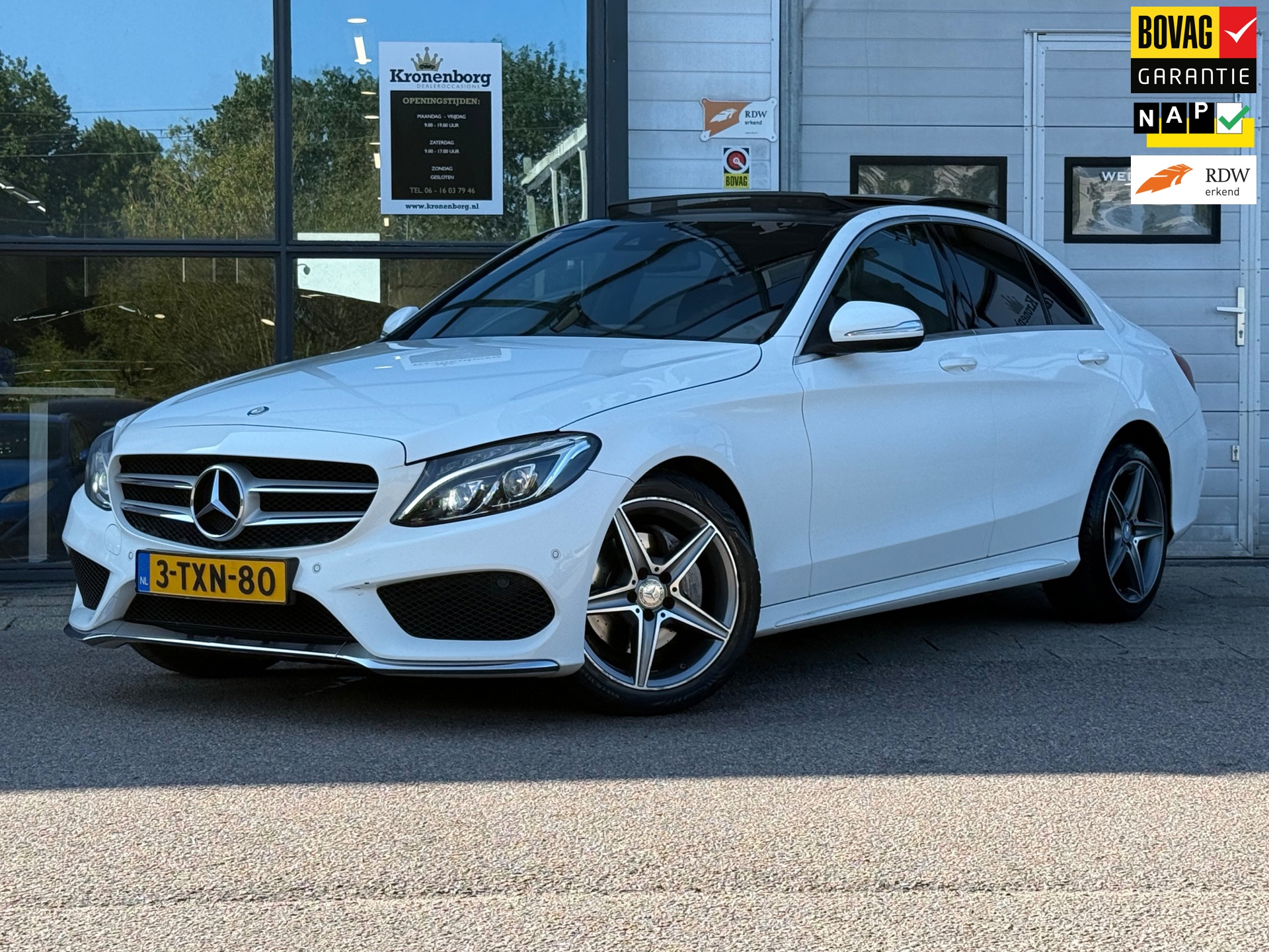 Mercedes-Benz C-klasse 180| AMG| PANO| NAP