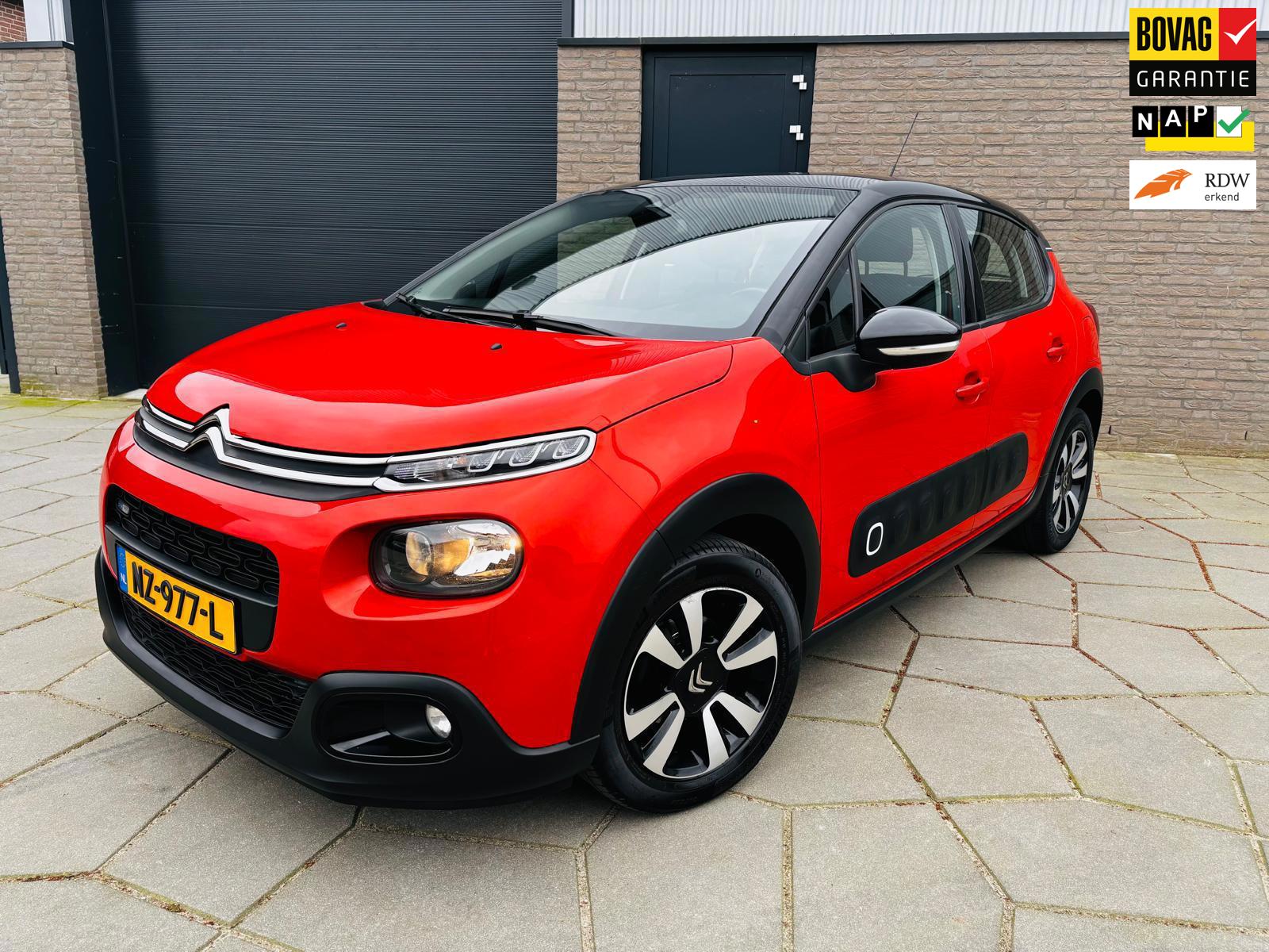 Citroën C3 1.2 PureTech Shine |5 Deurs|Camera|Apple/Android|Blue-Tooth|PDC|