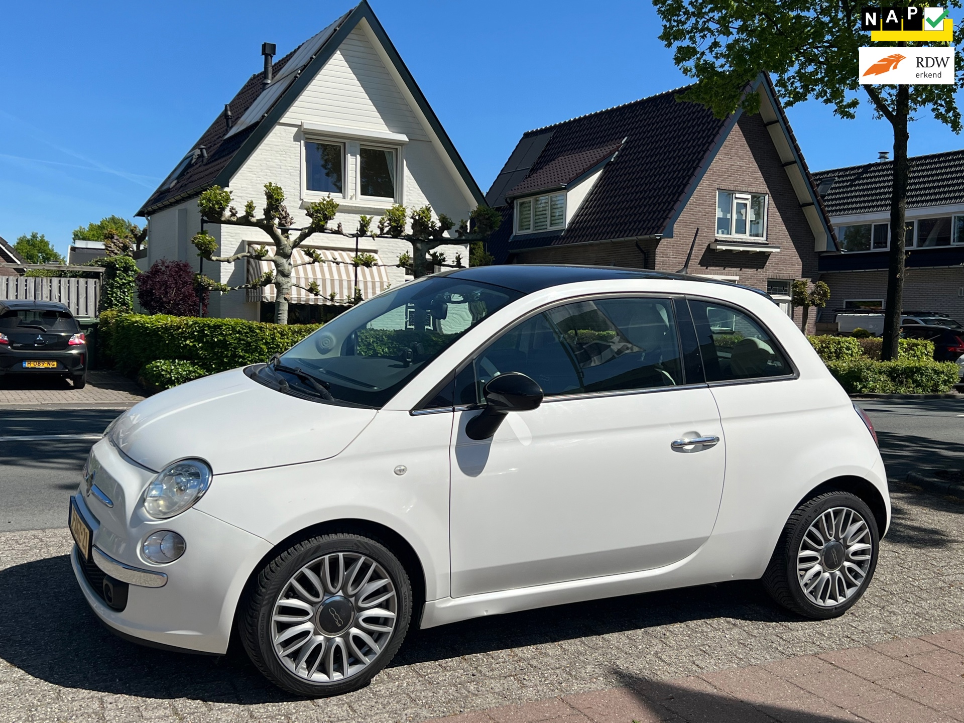 Fiat 500 0.9 TwinAir Turbo Cult 92.000 km NL-AUTO-NAP APK T/M 3-2027!!